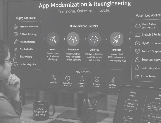 App modernization and reengineering image