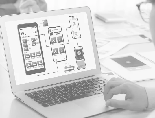 Mobile app design image