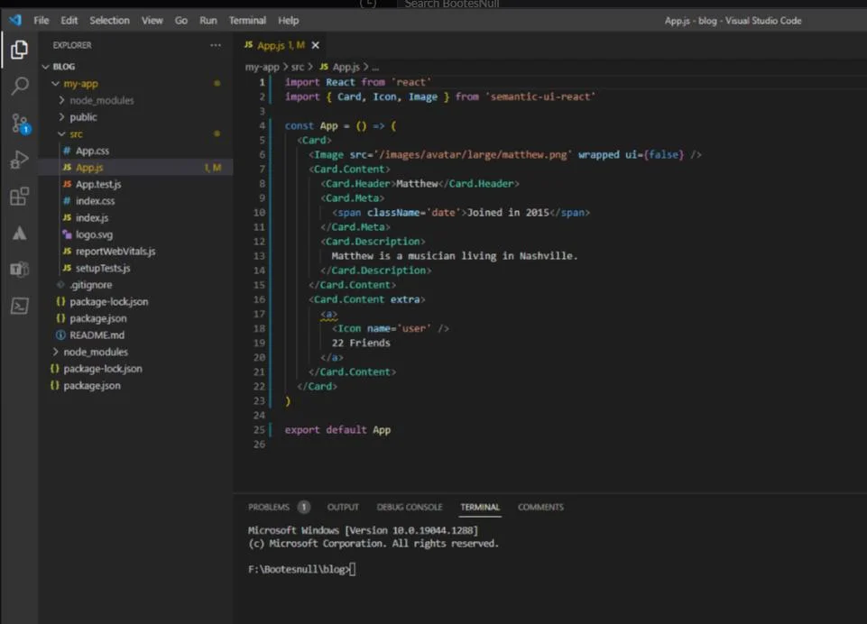Features of Semantic UI React