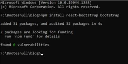 React Bootstrap